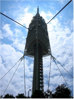 Torre de telecomunicaciones de Collserola, (Barcelona).