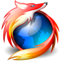 Logo modificado de Firefox.
